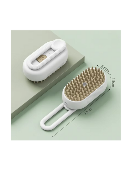 3-in-1 Electric Pet Grooming Brush - Comb, Massage & Hair Removal for Cats & Dogs